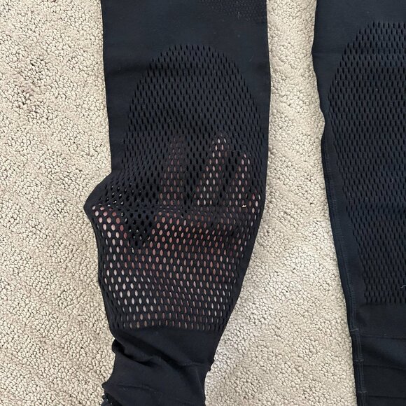 Free People | FP Movement Black Sculpt Mesh Leggings - Picture 5 of 8